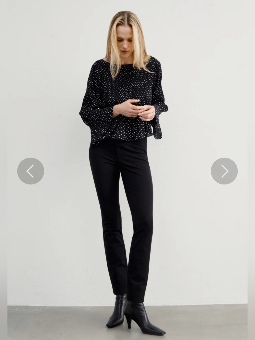 AYR Black The Daily‎ Dose Straight Leg Pants Size 26